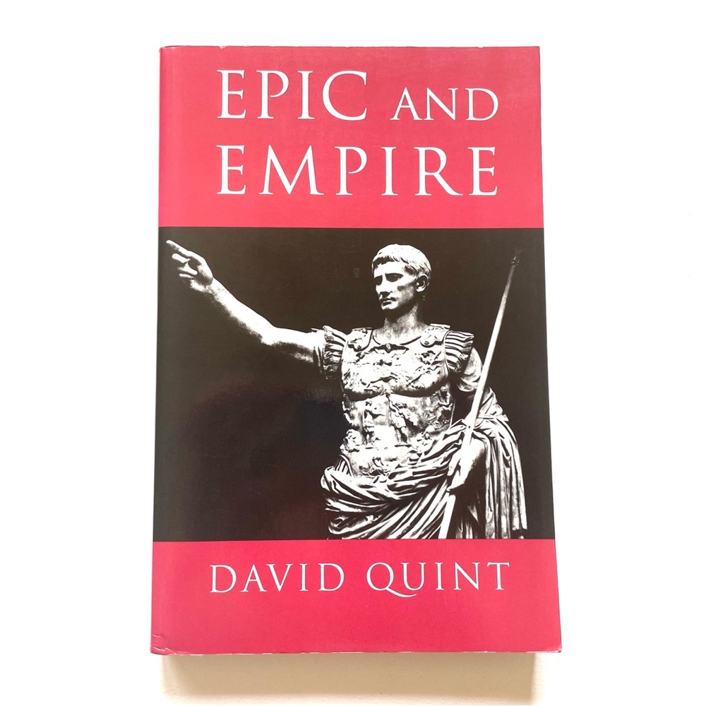 VGUC Epic and Empire By David Quint (Literature In History), Paperback, 1993